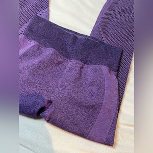 Pink Active-Purple Athletic Leggings Size S